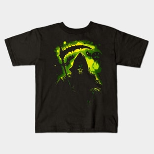 Fantasy Grim Reaper - Scythe and Skull Kids T-Shirt